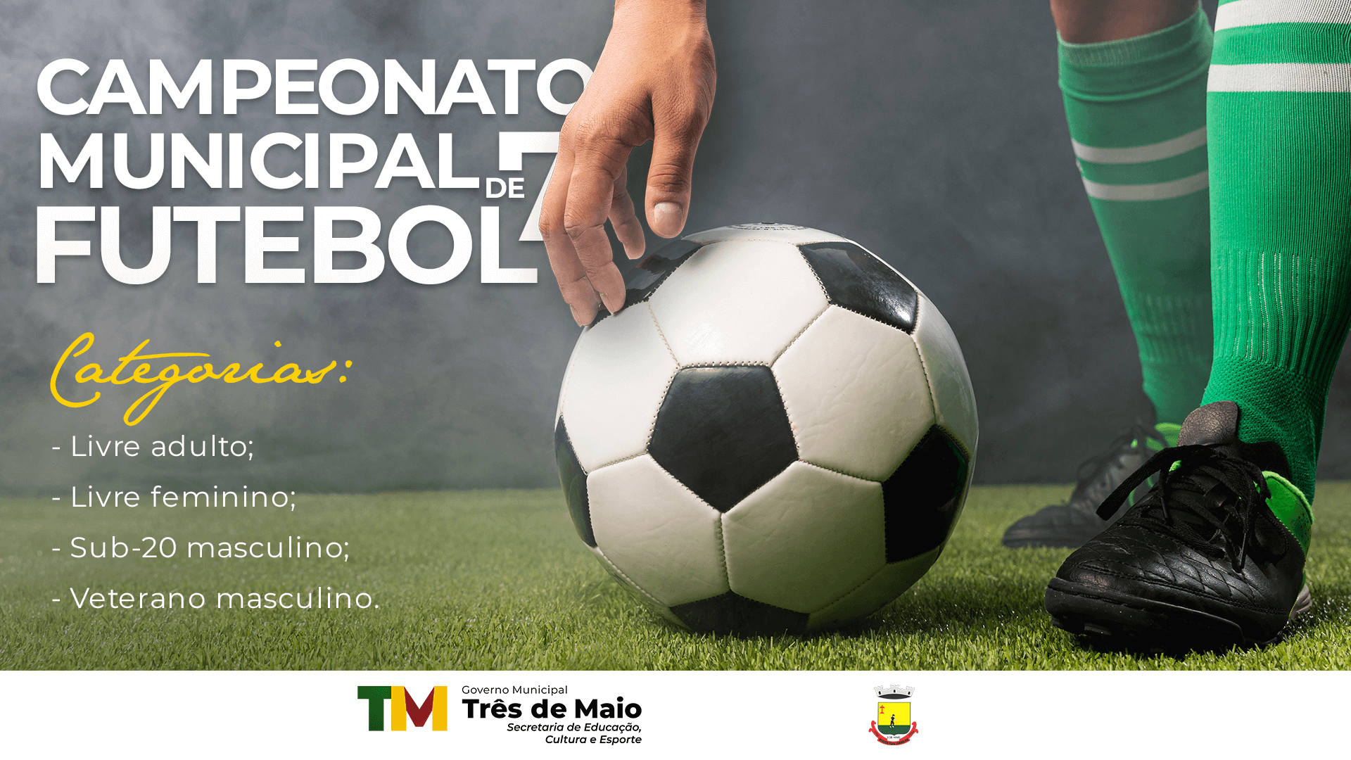 CAMPEONATO MUNICIPAL DE FUTEBOL 7 OCORRE EM NOVEMBRO
